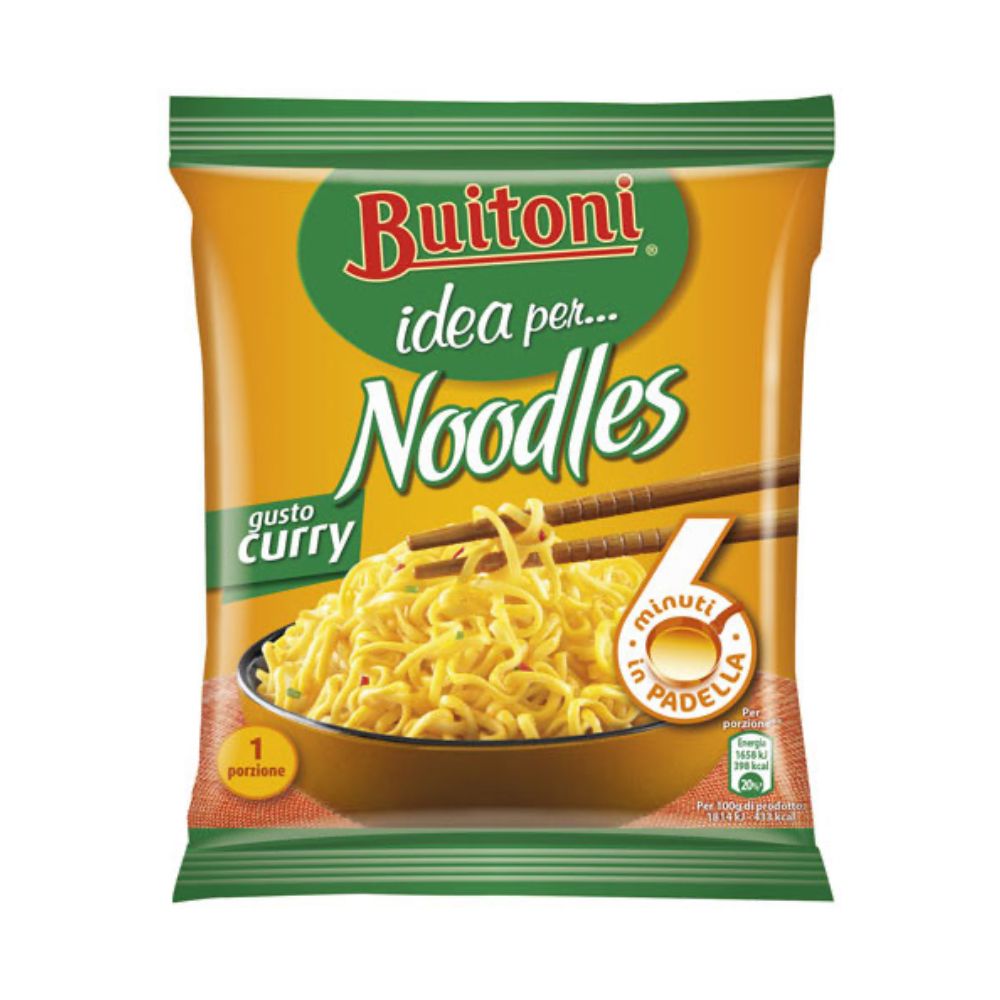 Noodles Buitoni, curry noedels van 71g 