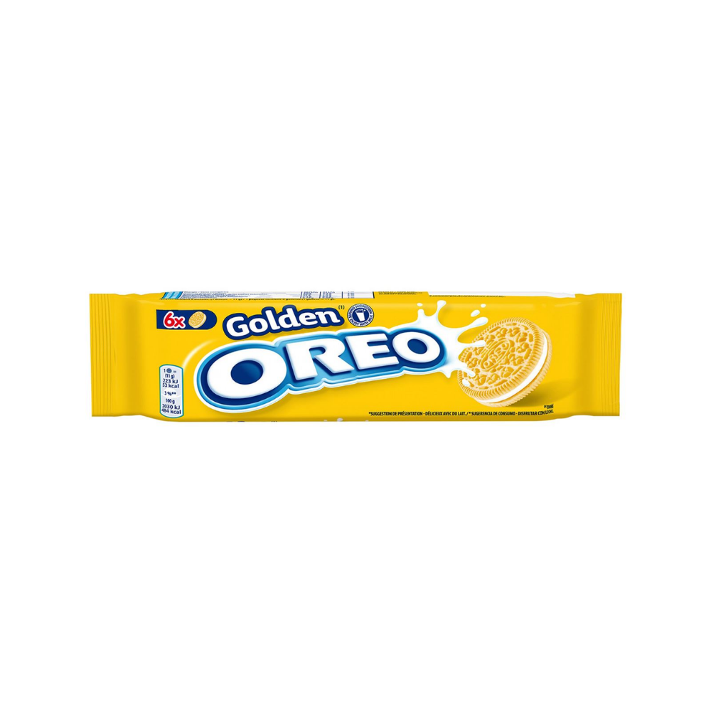 Oreo Golden, koekjes gevuld met vanillecrème 66g 