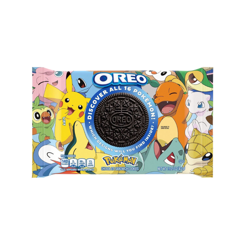 Oreo Pokémon Limited Edition, Oreo-chocoladekoekjes van 432g 