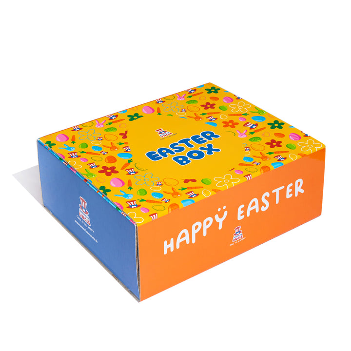 Easter box + American Uncle Ei Arachidato, Cookies'n'Cream en Gezouten Caramel 