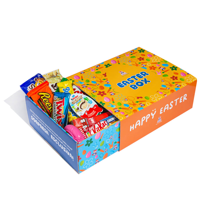Easter box, doos met 15 zoete en hartige producten 