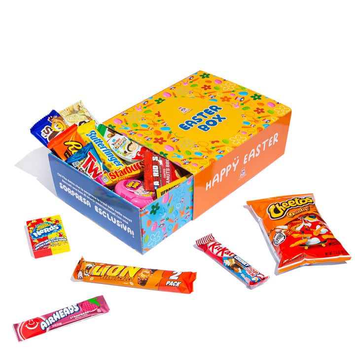 Pasen box + American Uncle Ei Arachidato 