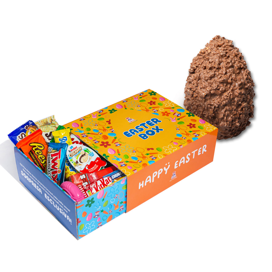 Pasen box + American Uncle Ei Arachidato 