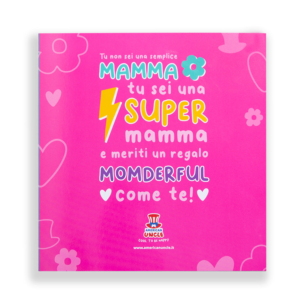 Moeder Cadeau Box, geschenkdoos voor mama met koekjes met verschillende smaken, gezouten karamelcrème en Momderful mok 