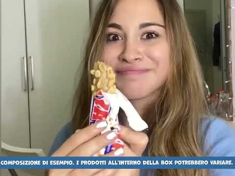 Snack box zoet uit ten minste 20 internationale producten 