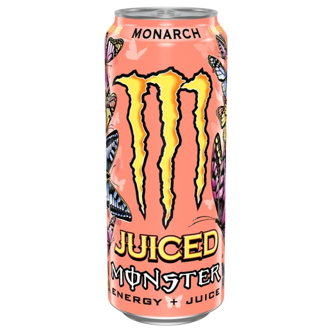 (Monster niet voor verzameling, beschadigd) Monster Monarch, energy drink met fruitsmaak van 500ml 