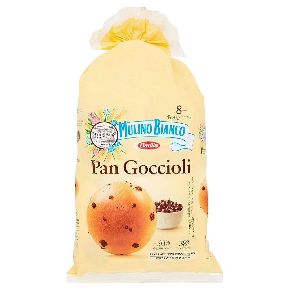 Pan Goccioli Mulino Bianco, snacks met chocoladedruppels van 336g 