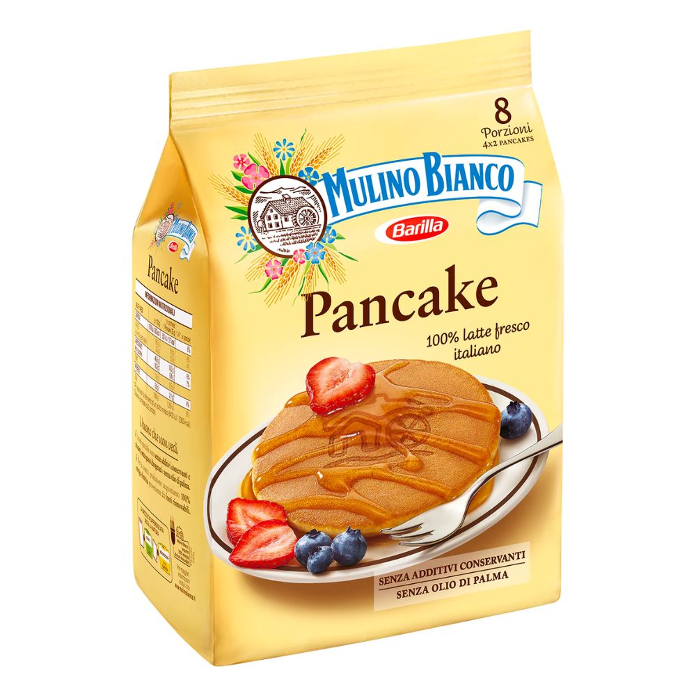 Pannenkoeken Mulino Bianco, 8 pannenkoeken van 280g 