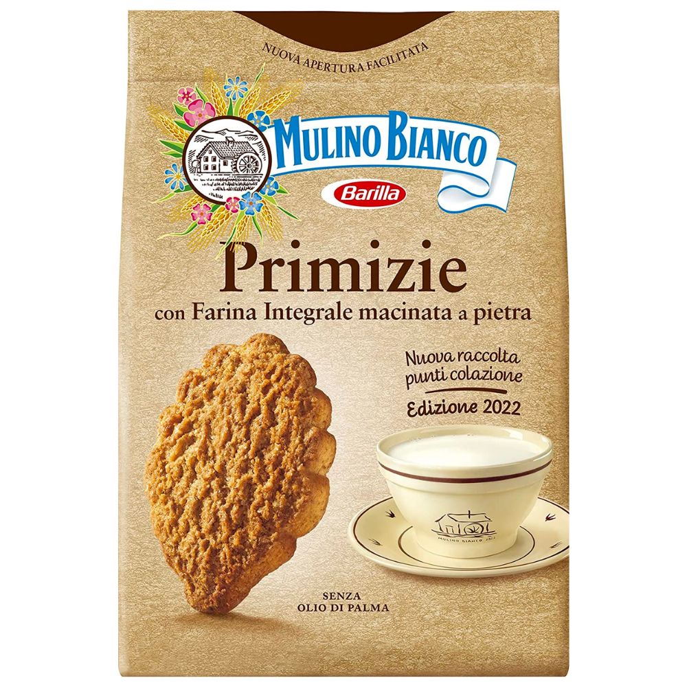Primizie Mulino Bianco, volkoren koekjes van 700g 