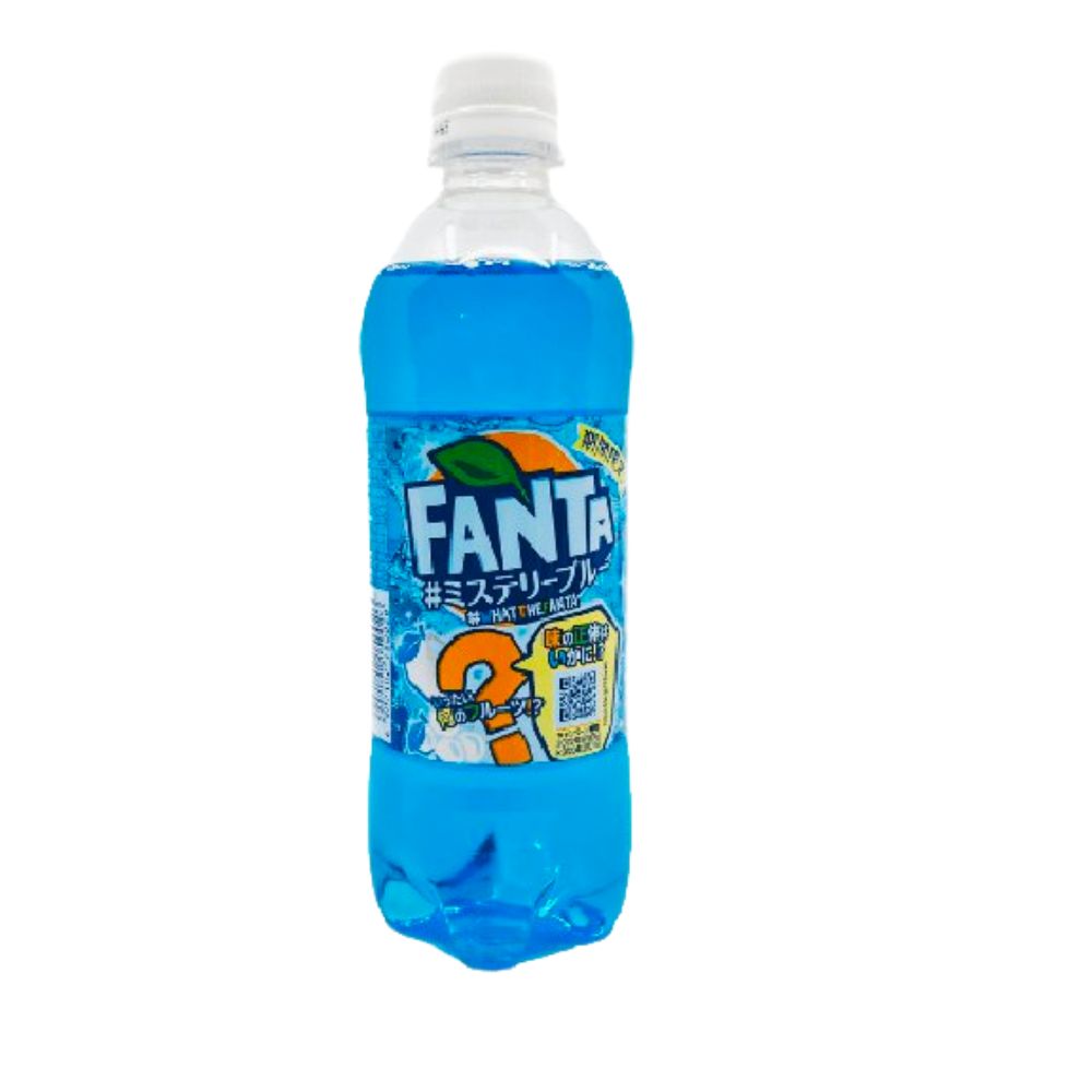 Fanta What The Fanta, mysterieuze suikervrije drank met smaak van 490ml 
